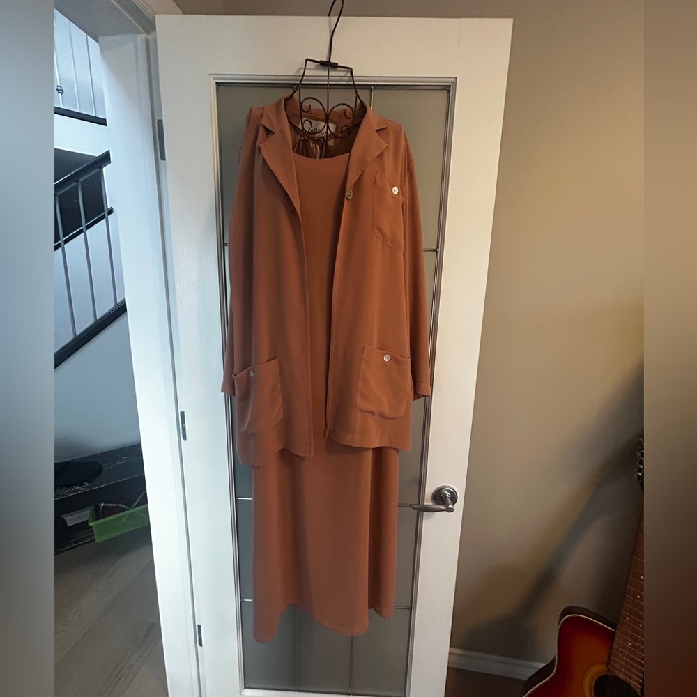 Inwear spring/summer strappy dress and jacket set